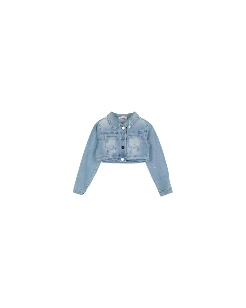 Blumarine JACKEN & MÄNTEL - Jeansjacken/Mäntelauf YOOX.COM Blau