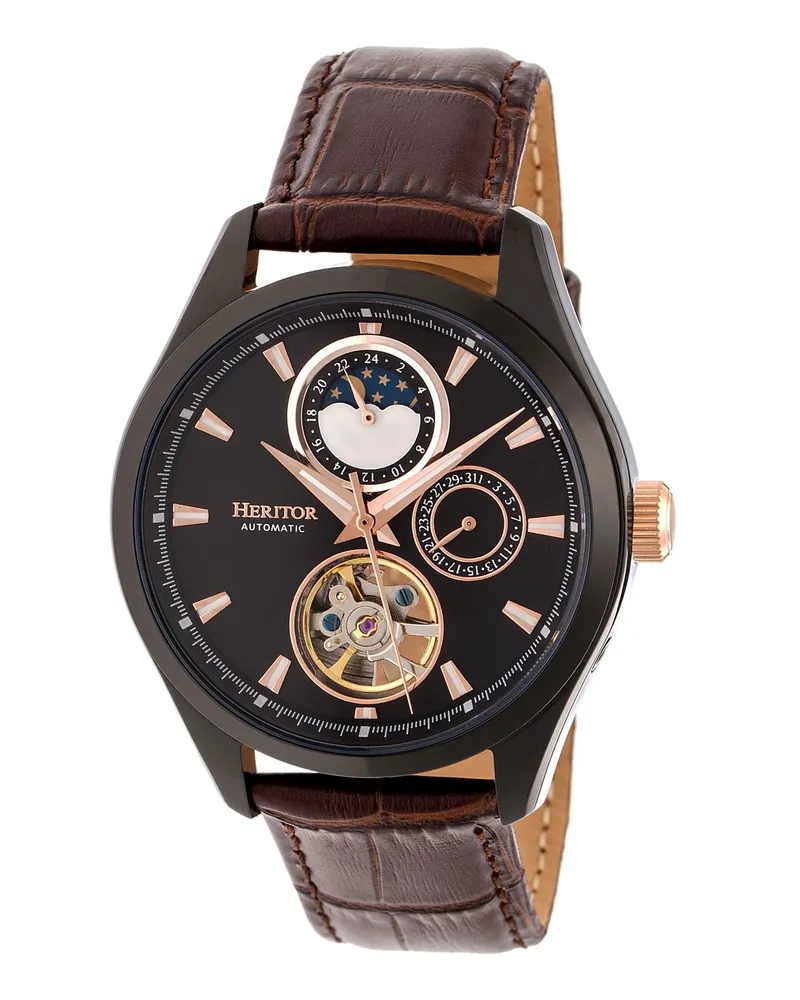 Heritor Automatic Watches Armbanduhr Braun