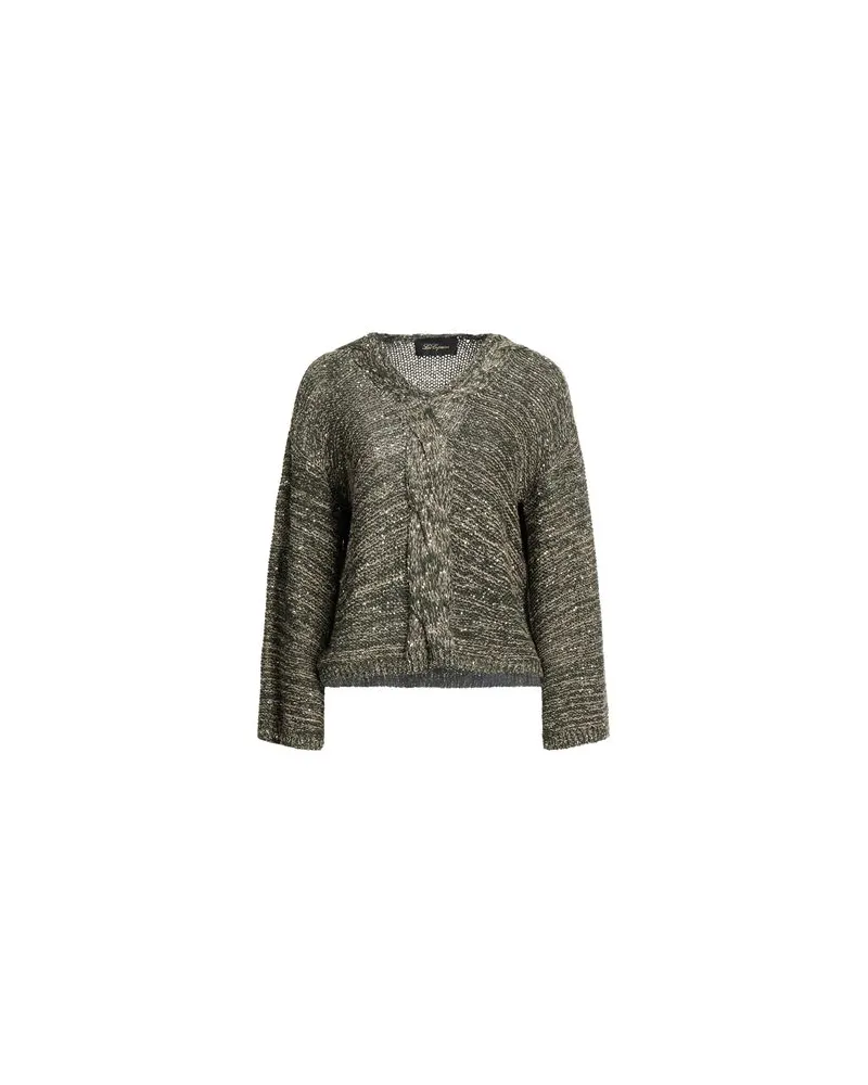 Les Copains STRICKWAREN - Pulloverauf YOOX.COM Militärgrün