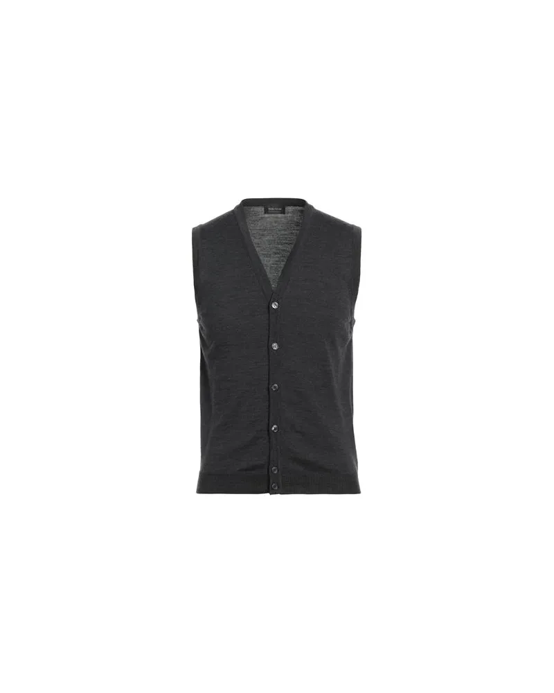 Heritage STRICKWAREN - Strickjackenauf YOOX.COM Braungrau