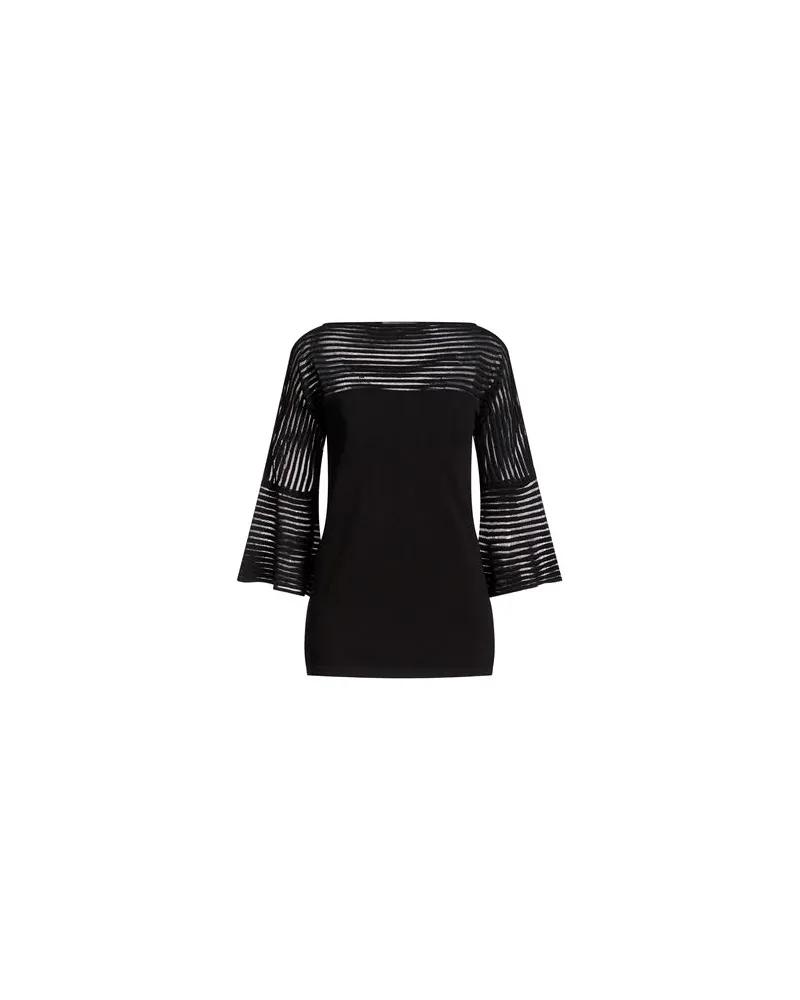 Alberta Ferretti STRICKWAREN - Pulloverauf YOOX.COM Schwarz