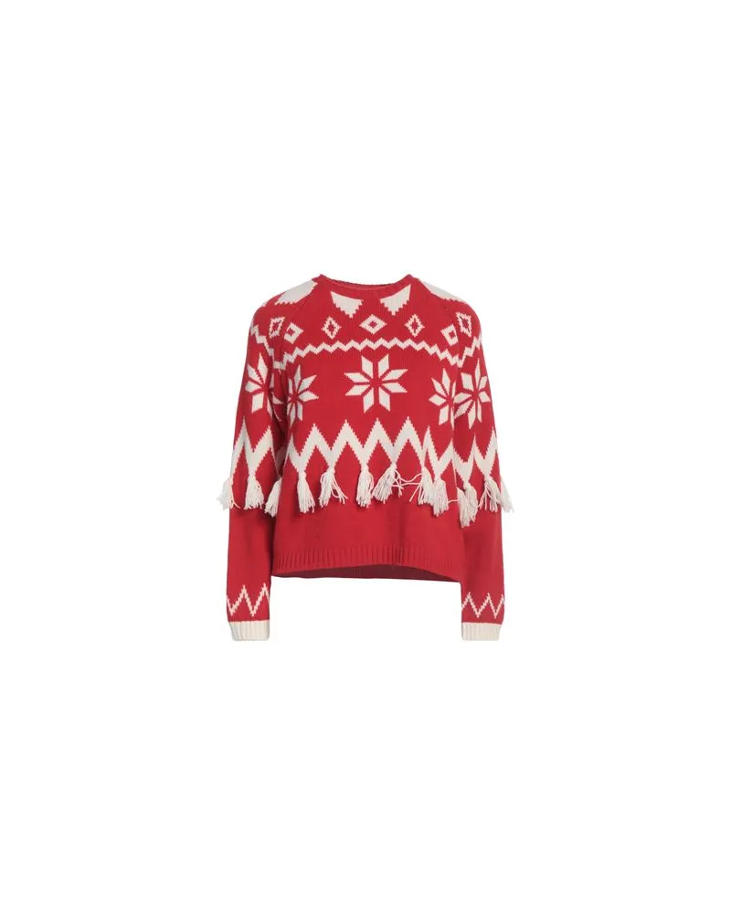 VICOLO STRICKWAREN - Pulloverauf YOOX.COM Rot