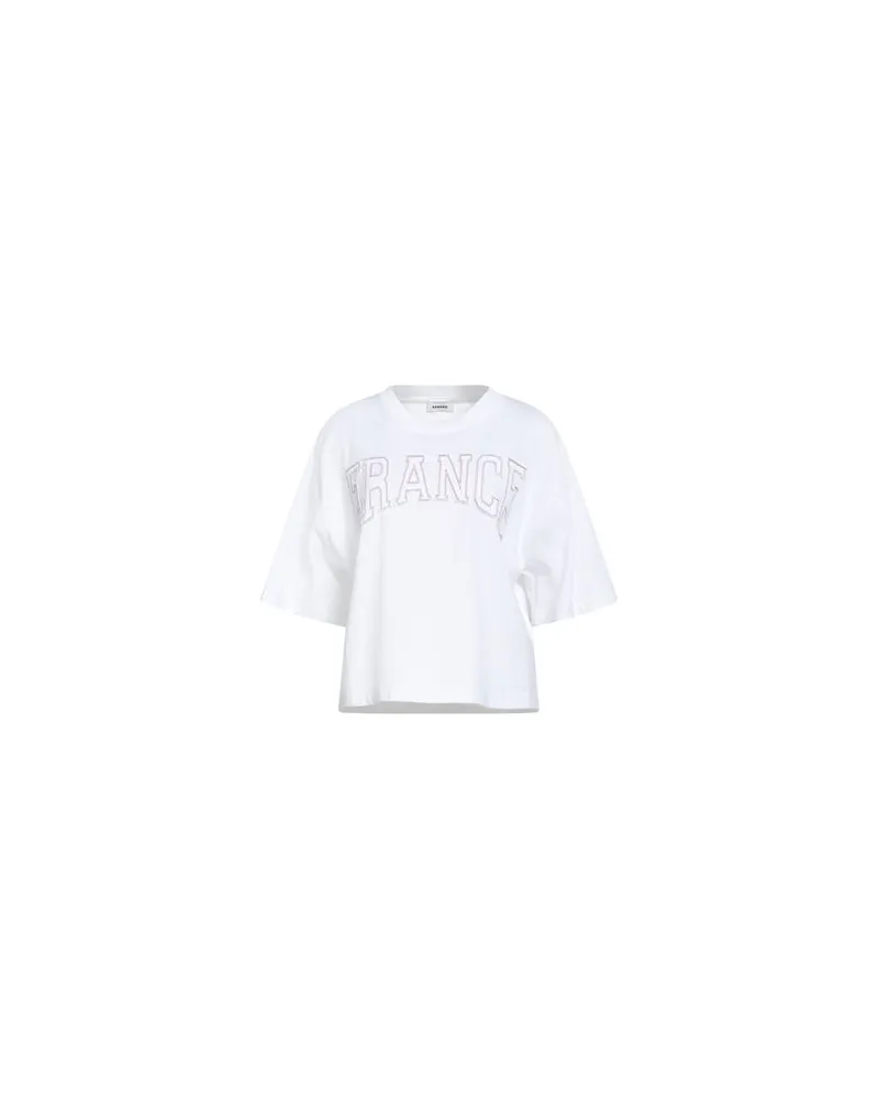 Sandro TOPS - T-shirtsauf YOOX.COM Weiß