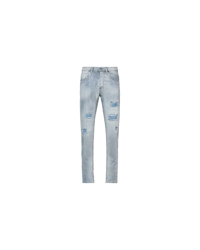 PMDS PREMIUM MOOD DENIM SUPERIOR HOSEN & RÖCKE - Jeanshosenauf YOOX.COM Blau