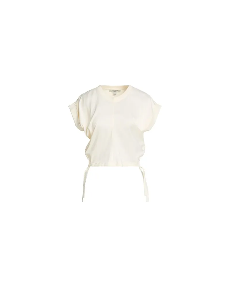 AllSaints TOPS - Topsauf YOOX.COM Cremeweiß