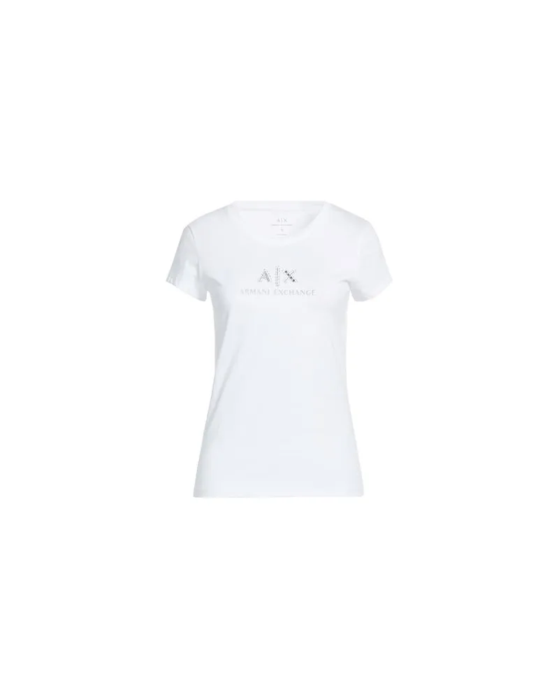 Armani Exchange TOPS - T-shirtsauf YOOX.COM Weiß