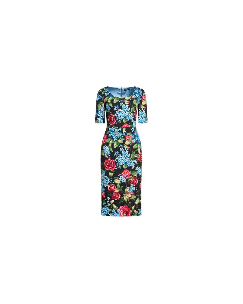 Dolce & Gabbana KLEIDER - Midi-Kleiderauf YOOX.COM Schwarz