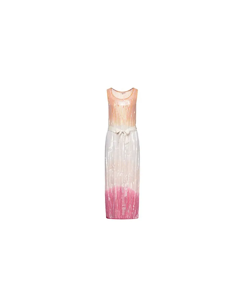Twin-Set KLEIDER - Maxi-Kleiderauf YOOX.COM Orange