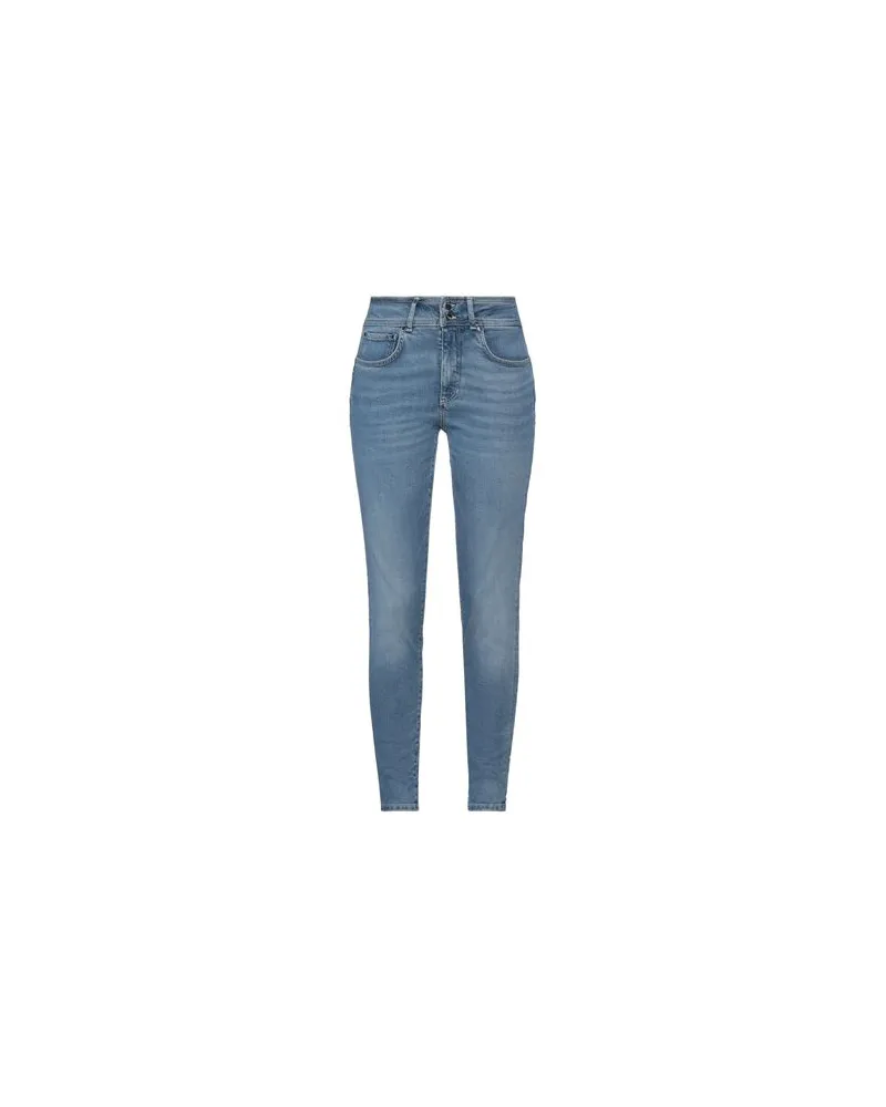 Guess HOSEN & RÖCKE - Jeanshosenauf YOOX.COM Blau