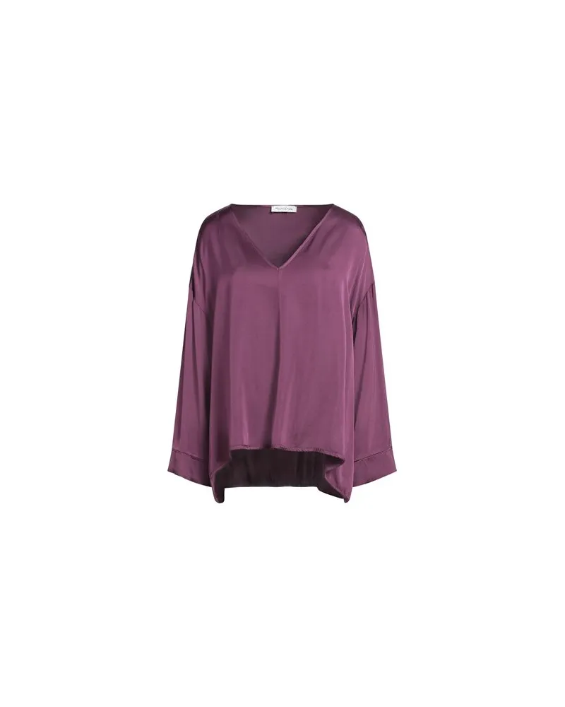 Manila Grace TOPS - Topsauf YOOX.COM Pflaume
