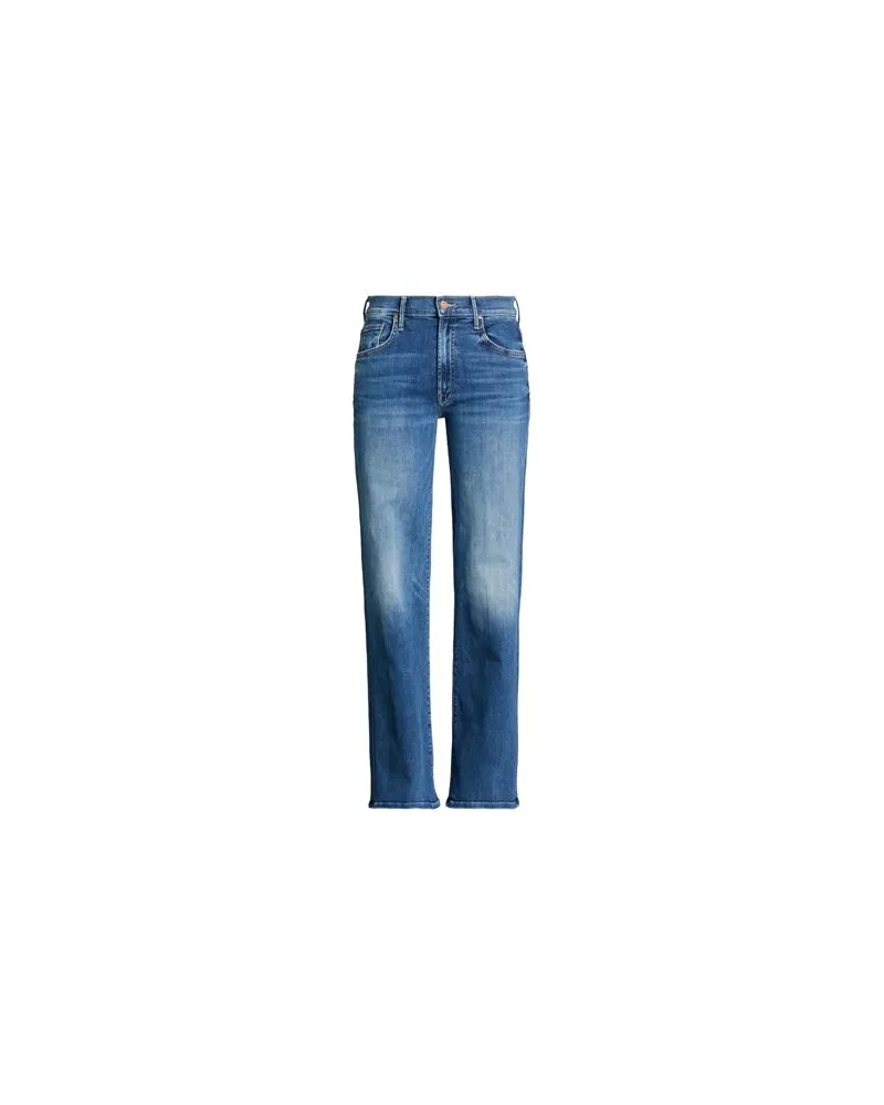 Mother HOSEN & RÖCKE - Jeanshosenauf YOOX.COM Blau