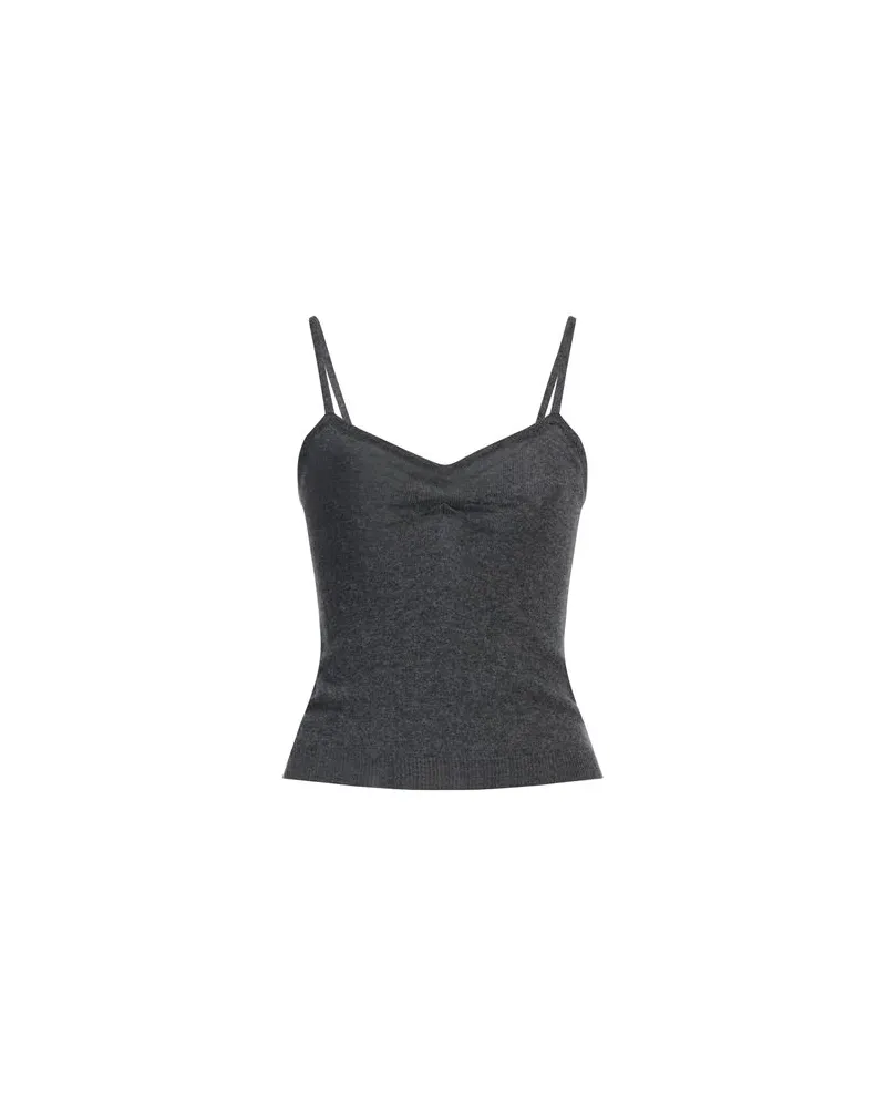 Anna Molinari TOPS - Topsauf YOOX.COM Grau