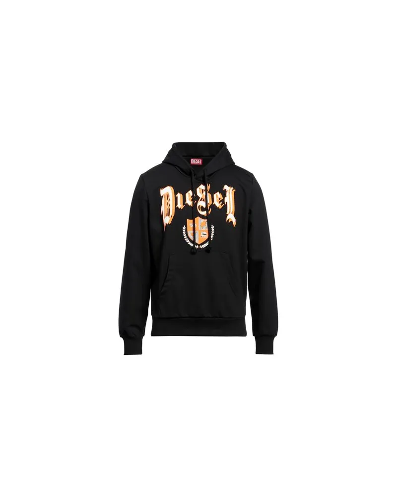 Diesel TOPS - Sweatshirtsauf YOOX.COM Schwarz