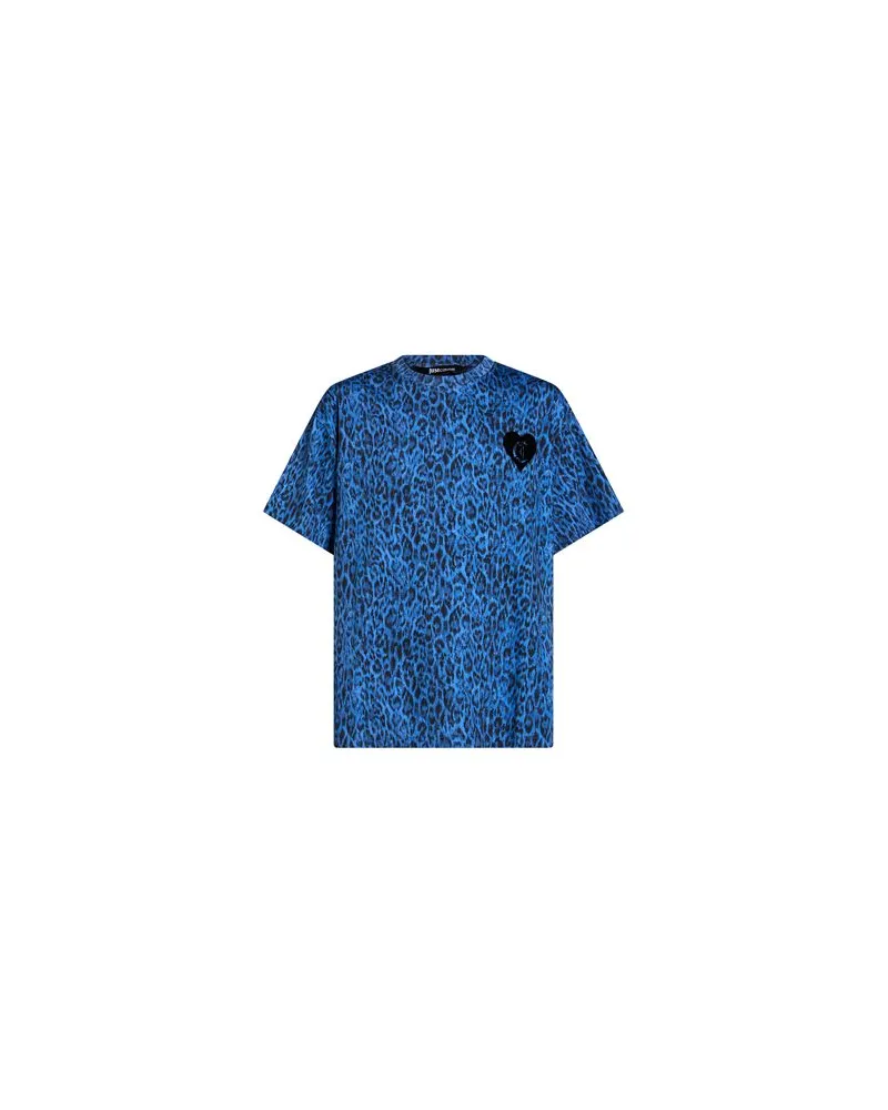 Just Cavalli TOPS - T-shirtsauf YOOX.COM Taubenblau