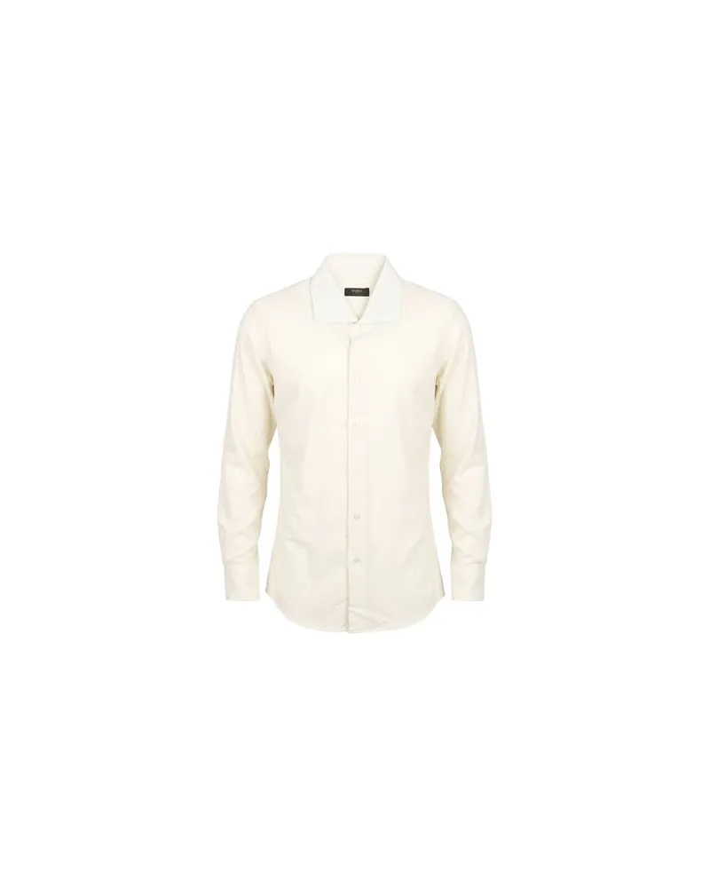 BARBA TOPS - Hemdenauf YOOX.COM Cremeweiß