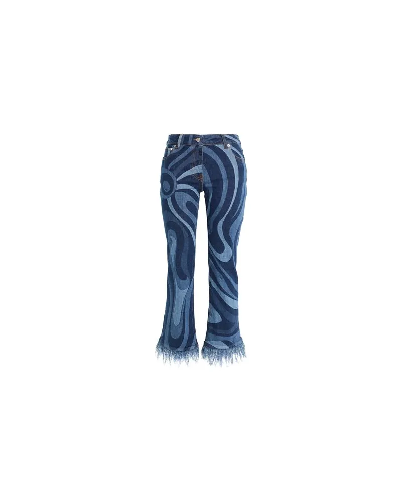 Emilio Pucci HOSEN & RÖCKE - Jeanshosenauf YOOX.COM Blau