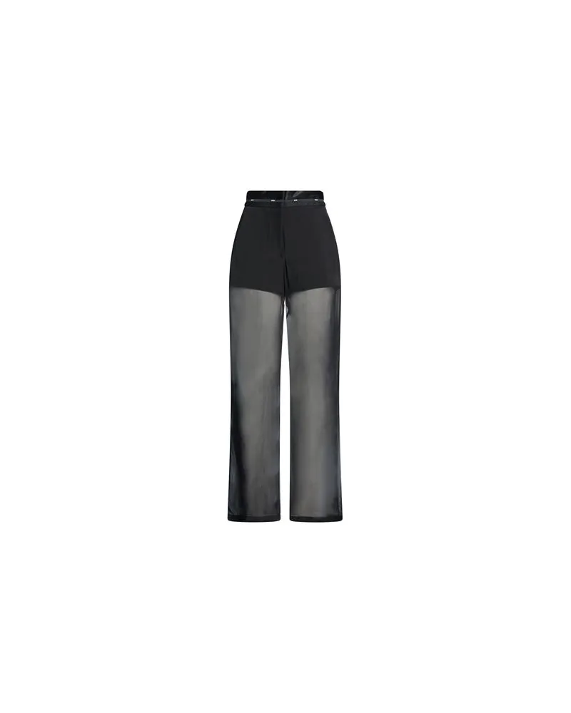 MSGM HOSEN & RÖCKE - Hosenauf YOOX.COM Schwarz