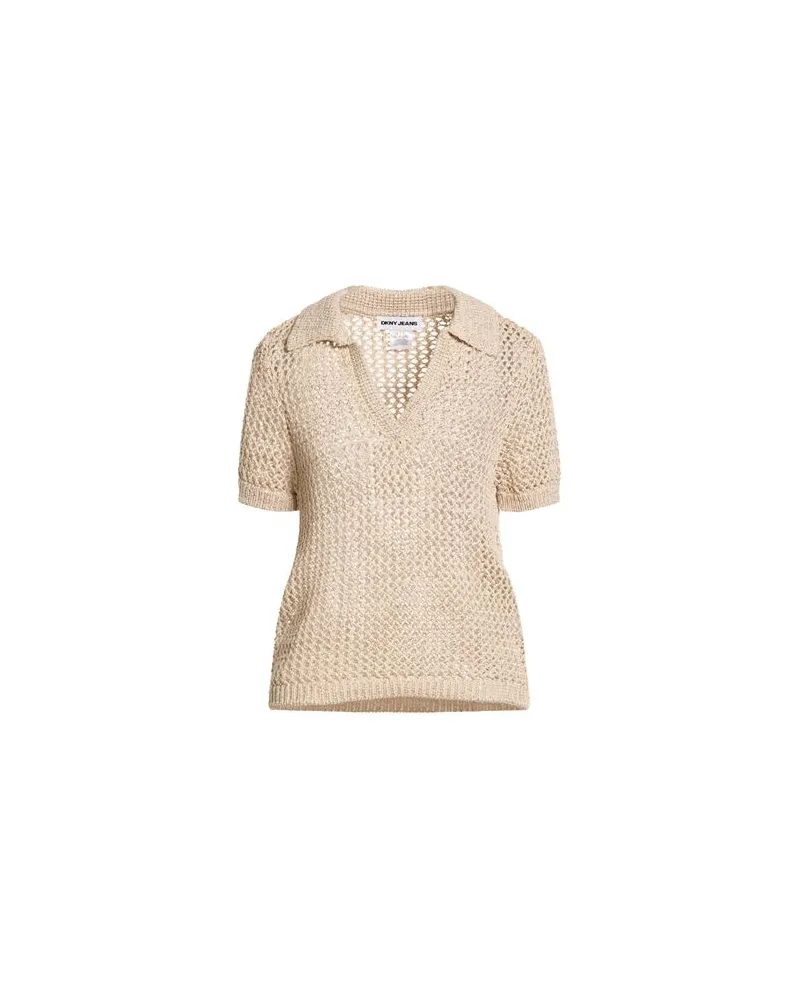 DKNY STRICKWAREN - Pulloverauf YOOX.COM Beige