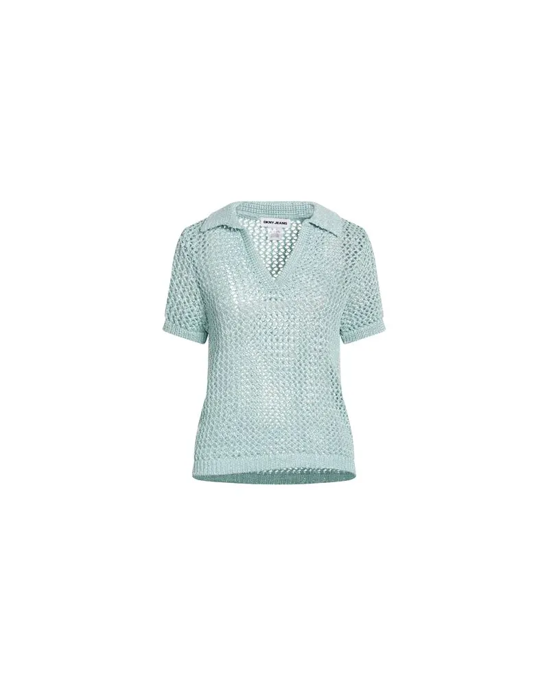 DKNY STRICKWAREN - Pulloverauf YOOX.COM Himmelblau