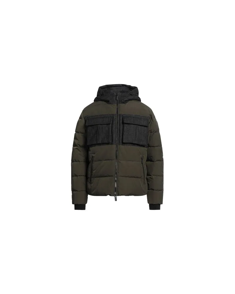 Puntododici JACKEN & MÄNTEL - Pufferjacken & Daunenjackenauf YOOX.COM Militärgrün
