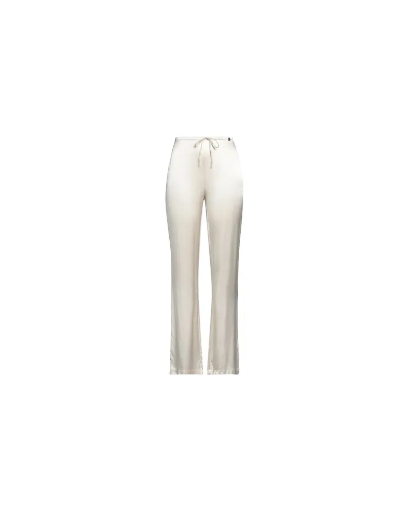 Manila Grace HOSEN & RÖCKE - Hosenauf YOOX.COM Elfenbein