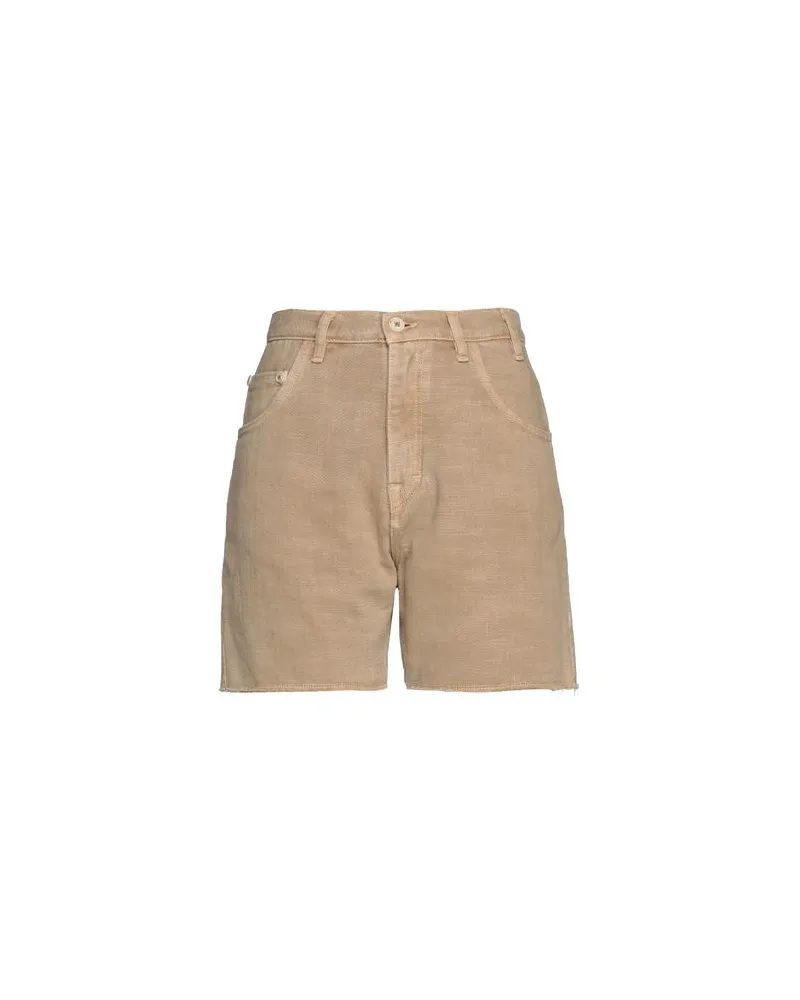 Novemb3r HOSEN & RÖCKE - Jeansshortsauf YOOX.COM Sand