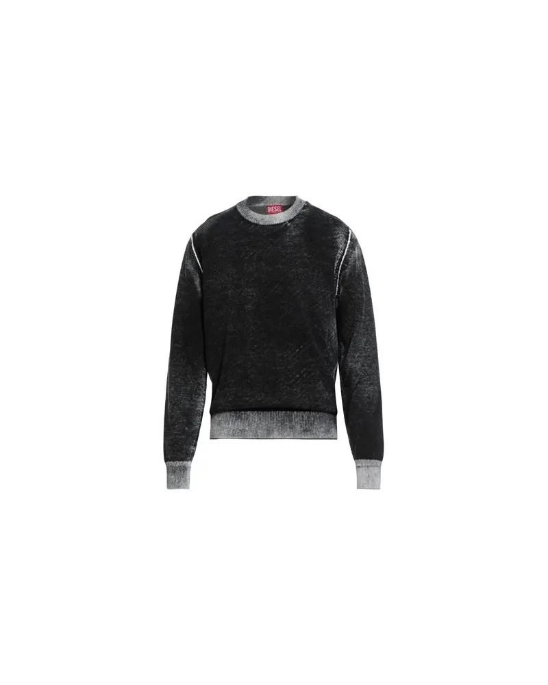 Diesel STRICKWAREN - Pulloverauf YOOX.COM Schwarz