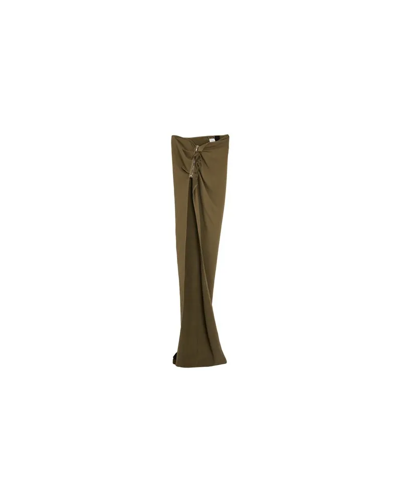 DRKSHDW by Rick Owens HOSEN & RÖCKE - Maxi-Röckeauf YOOX.COM Militärgrün