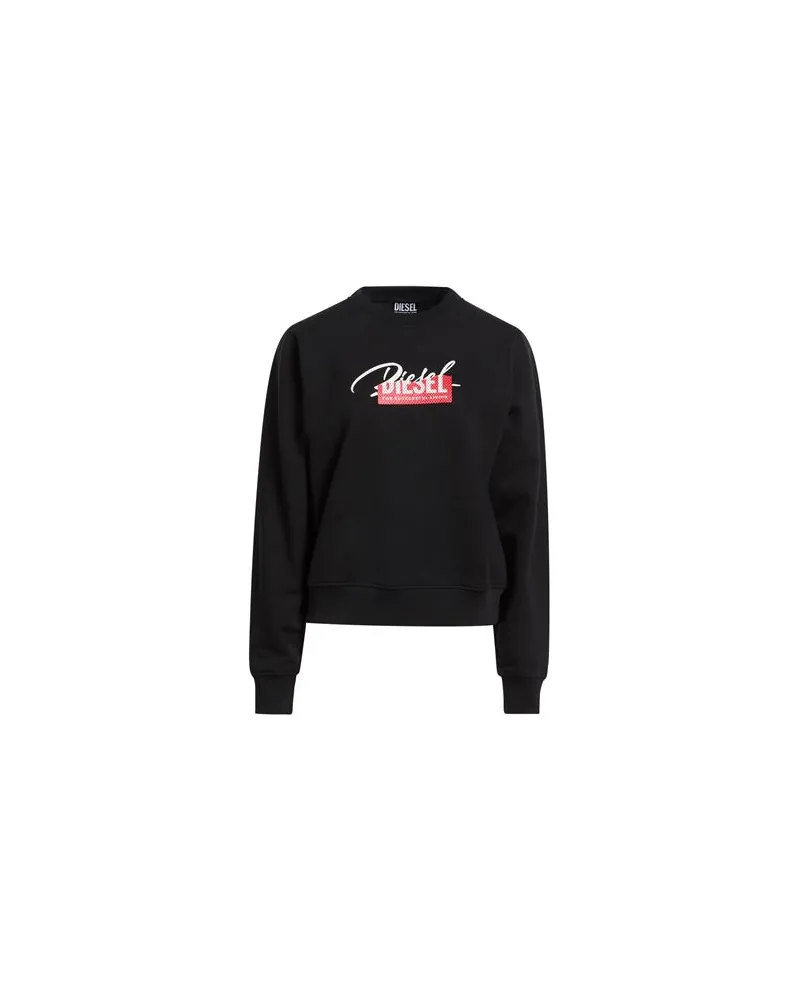Diesel TOPS - Sweatshirtsauf YOOX.COM Schwarz