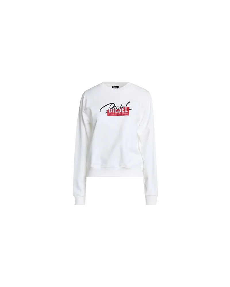 Diesel TOPS - Sweatshirtsauf YOOX.COM Weiß