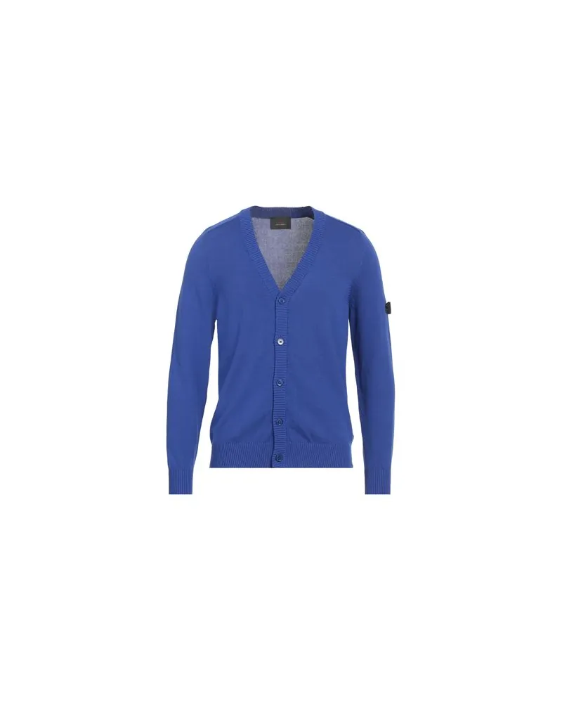 Peuterey STRICKWAREN - Strickjackenauf YOOX.COM Blau