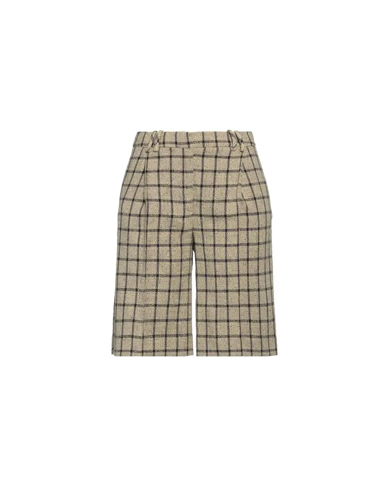 Ganni HOSEN & RÖCKE - Shorts & Bermudashortsauf YOOX.COM Militärgrün