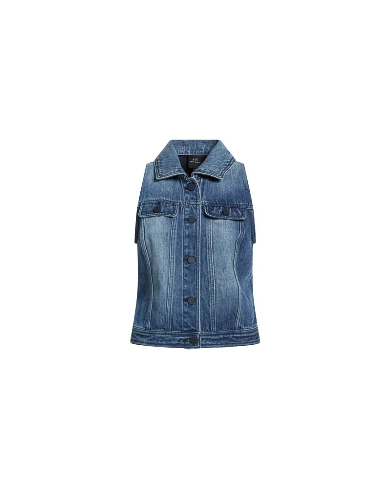 Armani Exchange JACKEN & MÄNTEL - Jeansjacken/Mäntelauf YOOX.COM Blau
