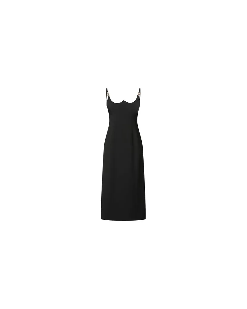 Versace KLEIDER - Midi-Kleiderauf YOOX.COM Schwarz