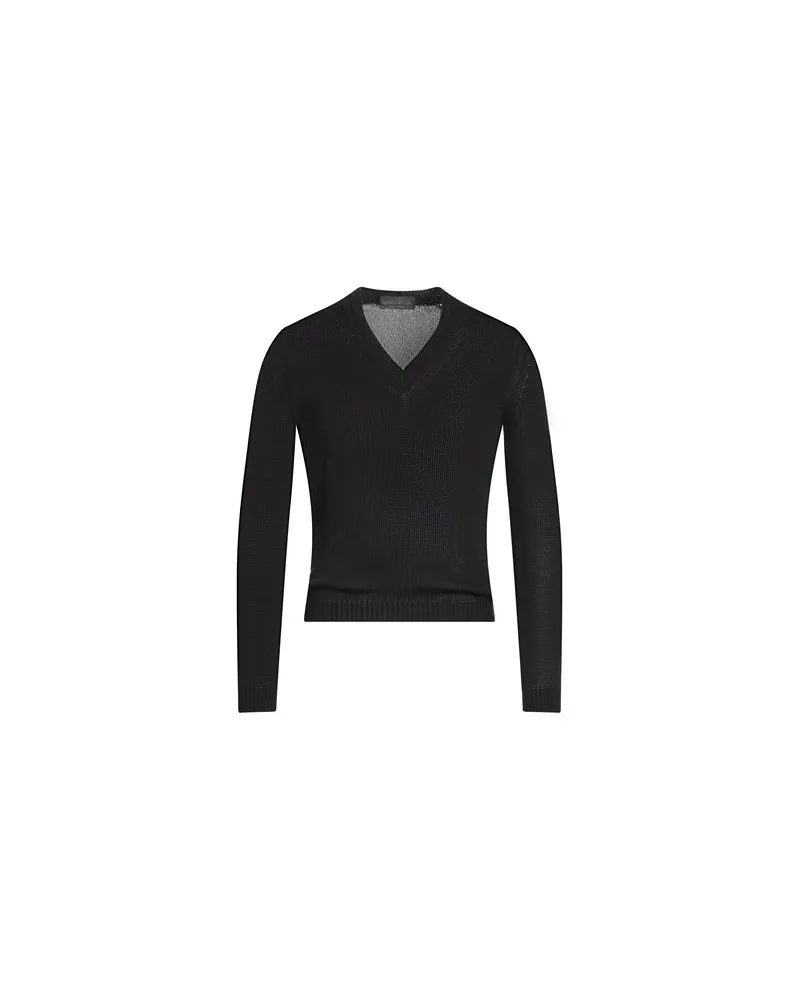 Fabrizio del Carlo STRICKWAREN - Pulloverauf YOOX.COM Schwarz