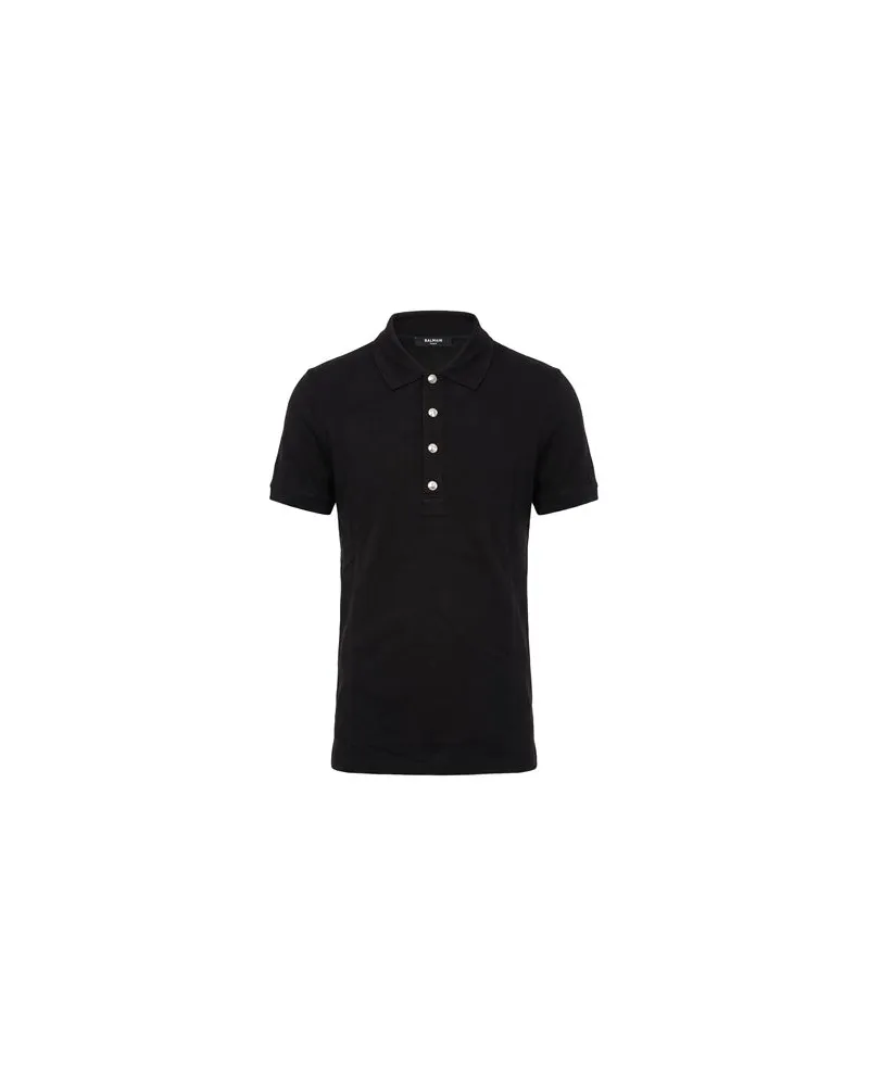 Balmain TOPS - Poloshirtsauf YOOX.COM Schwarz