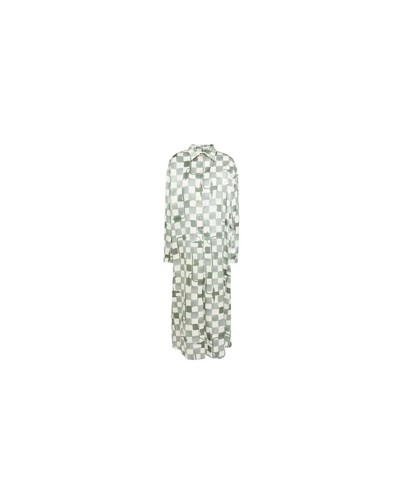 ALYSI KLEIDER - Midi-Kleiderauf YOOX.COM Säuregrün