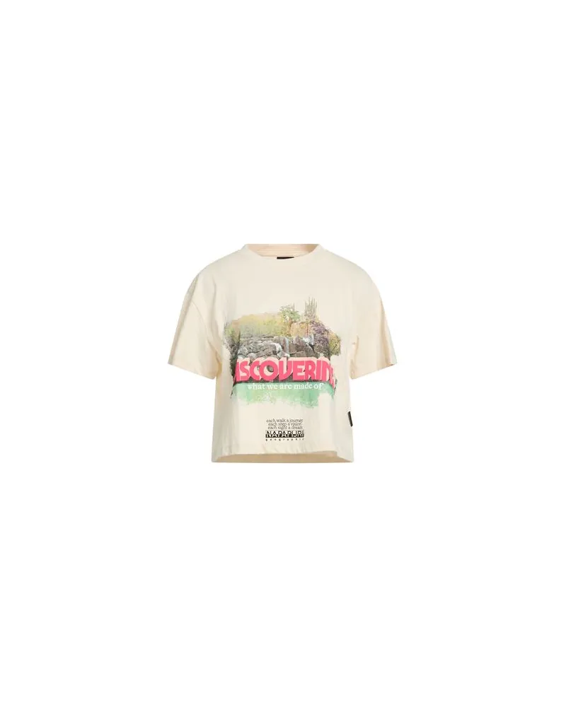 Napapijri TOPS - T-shirtsauf YOOX.COM Beige