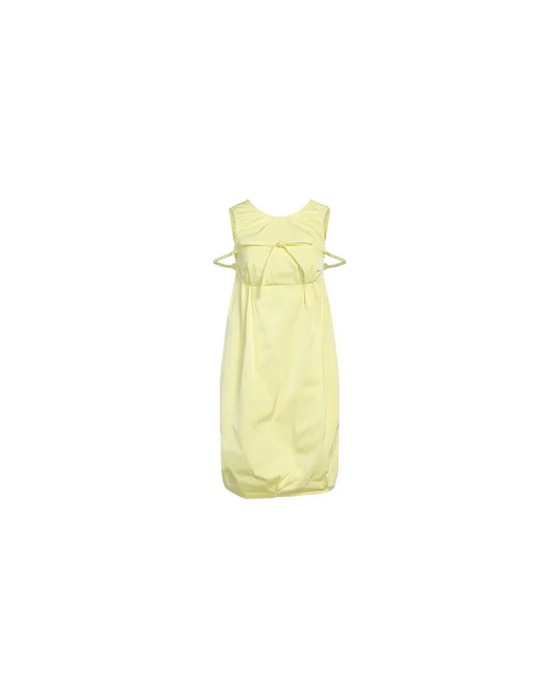 SPORTMAX KLEIDER - Mini-Kleiderauf YOOX.COM Pastellgelb