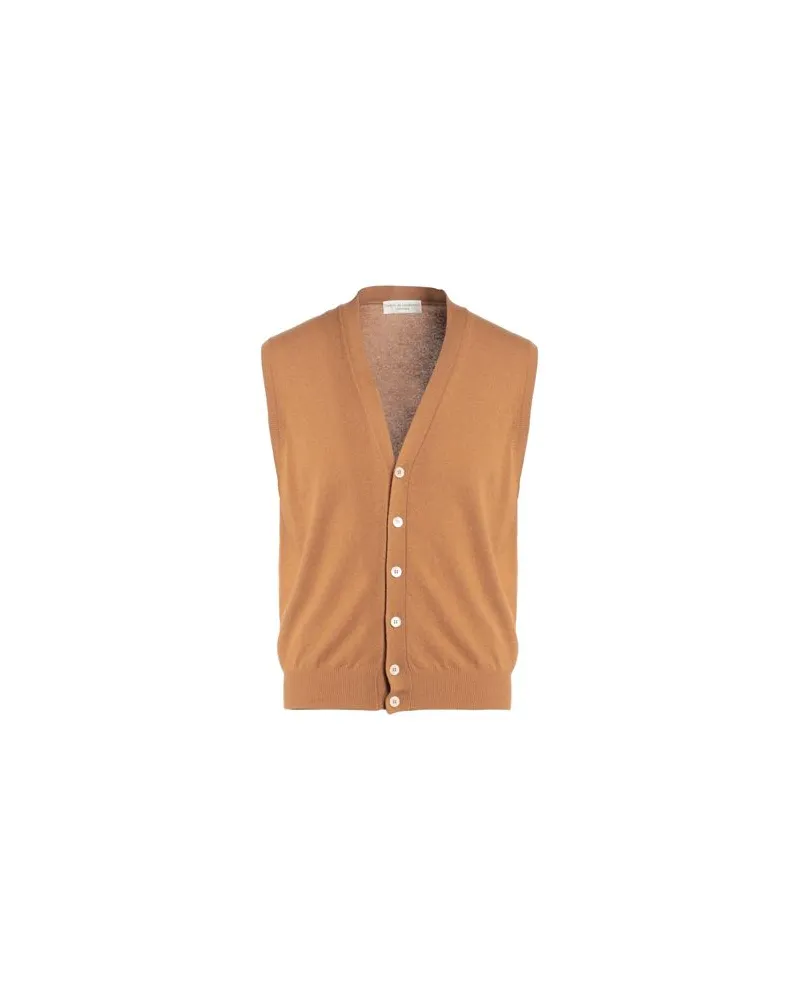 Filippo de Laurentiis STRICKWAREN - Strickjackenauf YOOX.COM Kamel
