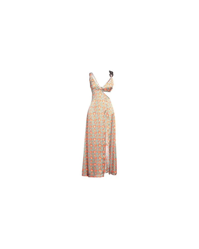 La Semaine Paris KLEIDER - Maxi-Kleiderauf YOOX.COM Tūrkis