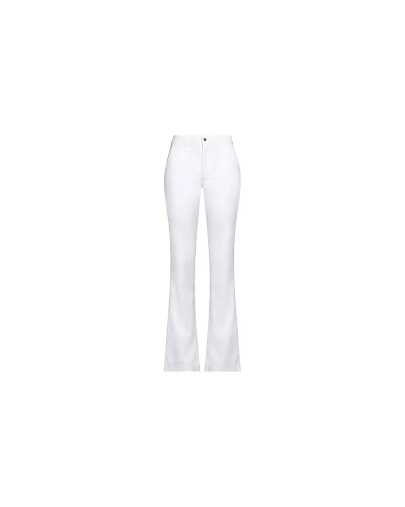 Manila Grace HOSEN & RÖCKE - Jeanshosenauf YOOX.COM Weiß