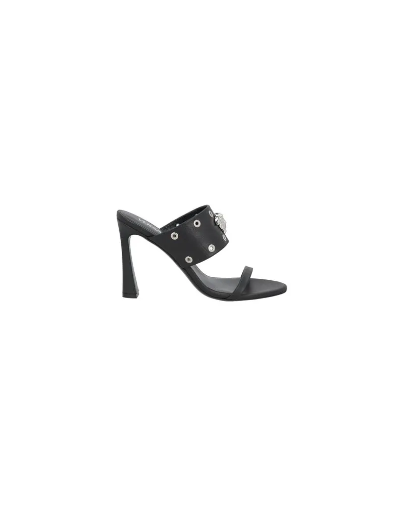 Versace SCHUHE - Sandalenauf YOOX.COM Schwarz