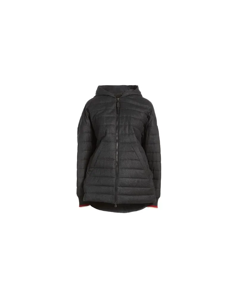 Brunello Cucinelli JACKEN & MÄNTEL - Pufferjacken & Daunenjackenauf YOOX.COM Braungrau