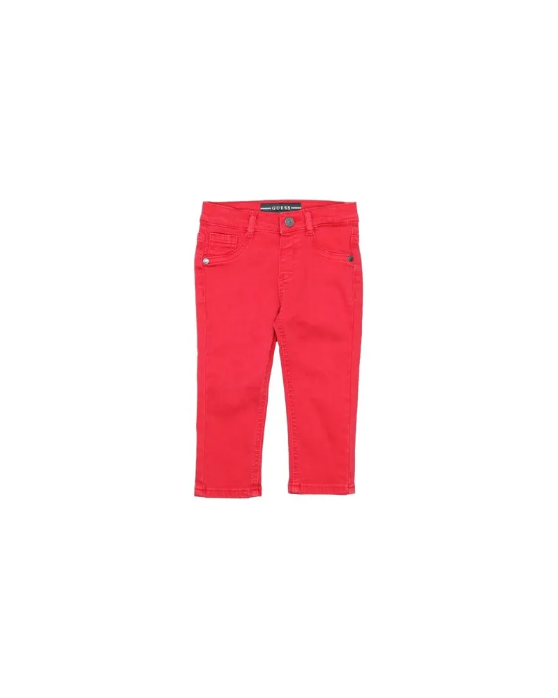 Guess HOSEN & RÖCKE - Jeanshosenauf YOOX.COM Rot