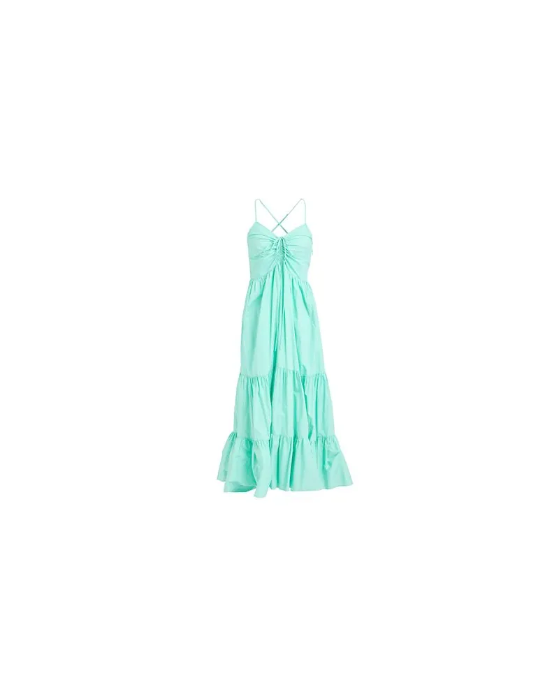 Isabelle Blanche KLEIDER - Maxi-Kleiderauf YOOX.COM Säuregrün