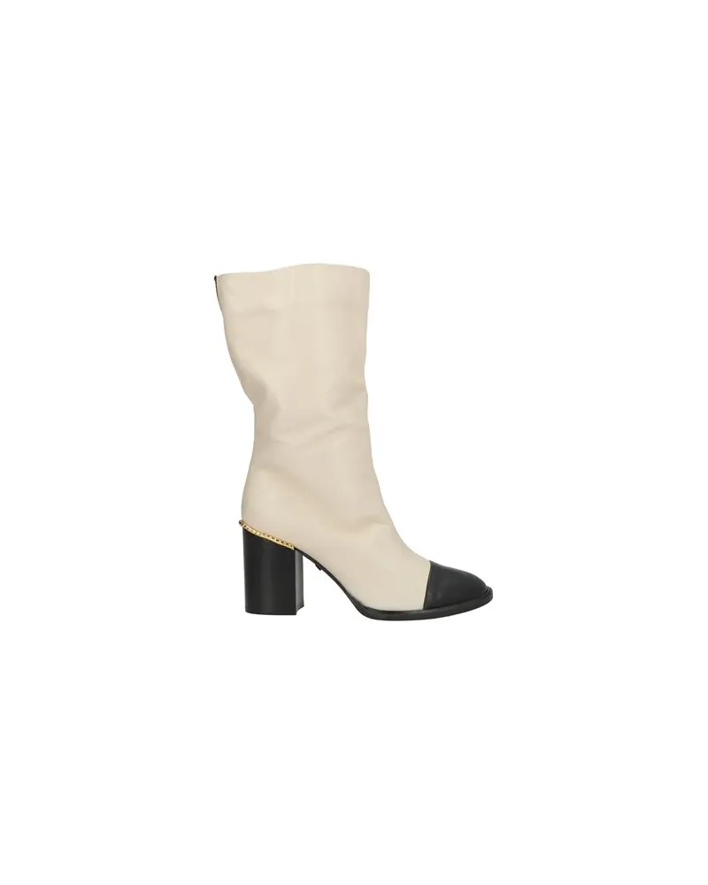 Greymer SCHUHE - Stiefelettenauf YOOX.COM Cremeweiß