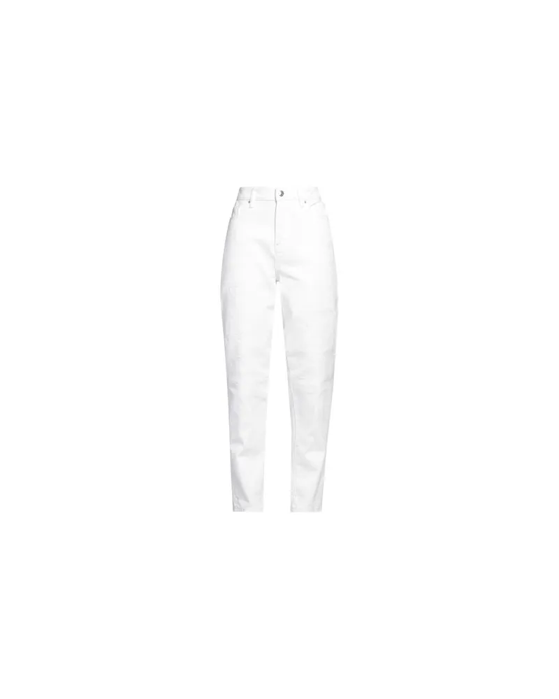 Armani Exchange HOSEN & RÖCKE - Jeanshosenauf YOOX.COM Weiß
