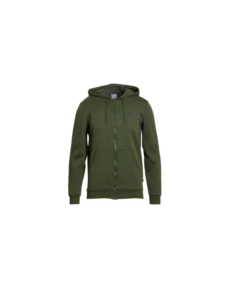 Puma TOPS - Sweatshirtsauf YOOX.COM Militärgrün