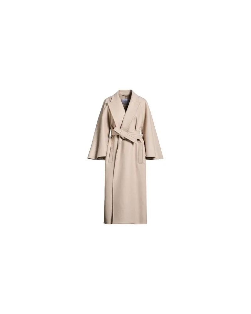 Max Mara JACKEN & MÄNTEL - Mäntelauf YOOX.COM Beige